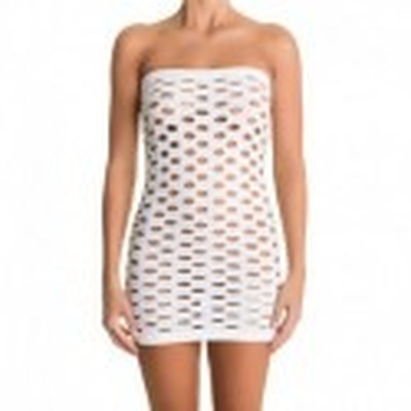 Mini vestido Hamburgo Blanco