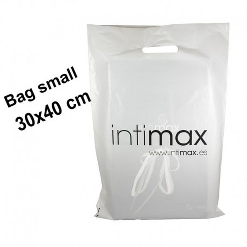 Bolsa intimax pequeña con asa troquelada