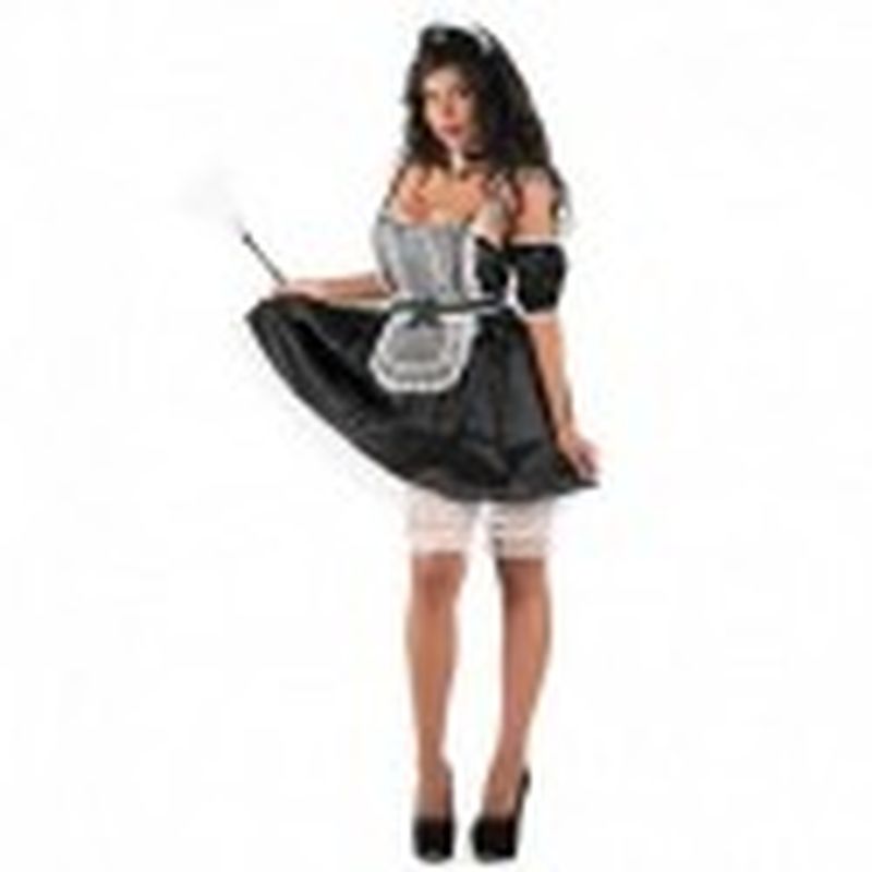 Disfraz Maiden Alexia Negro