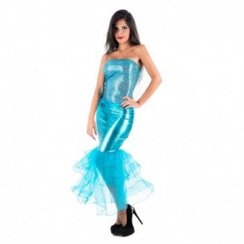 Disfraz Ariel Azul