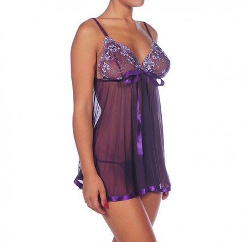 Picardías Cristina Morado