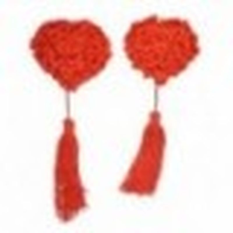 Pezoneras Flower red Rojo