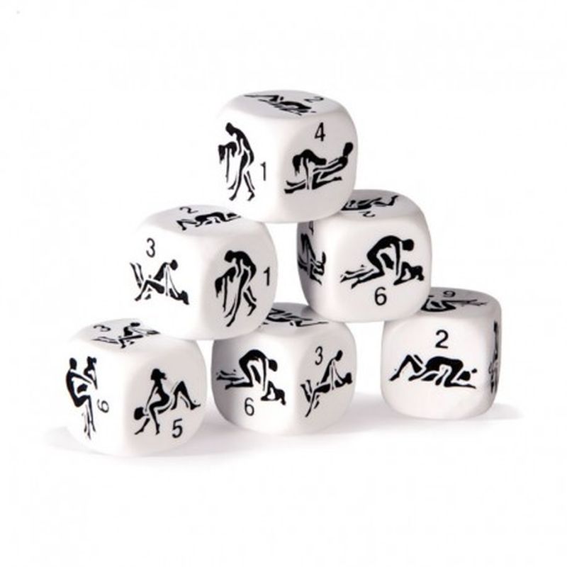 DADO BLANCO POSTURAS KAMASUTRA