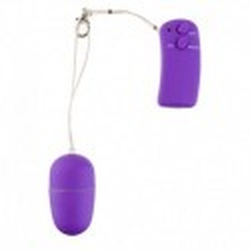 HUEVO VIBRADOR CON CONTROL REMOTO morado