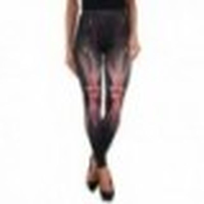 Legging UK pintado Negro