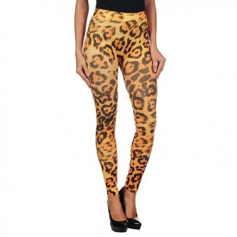 Legging Leopardo amarillo Amarillo