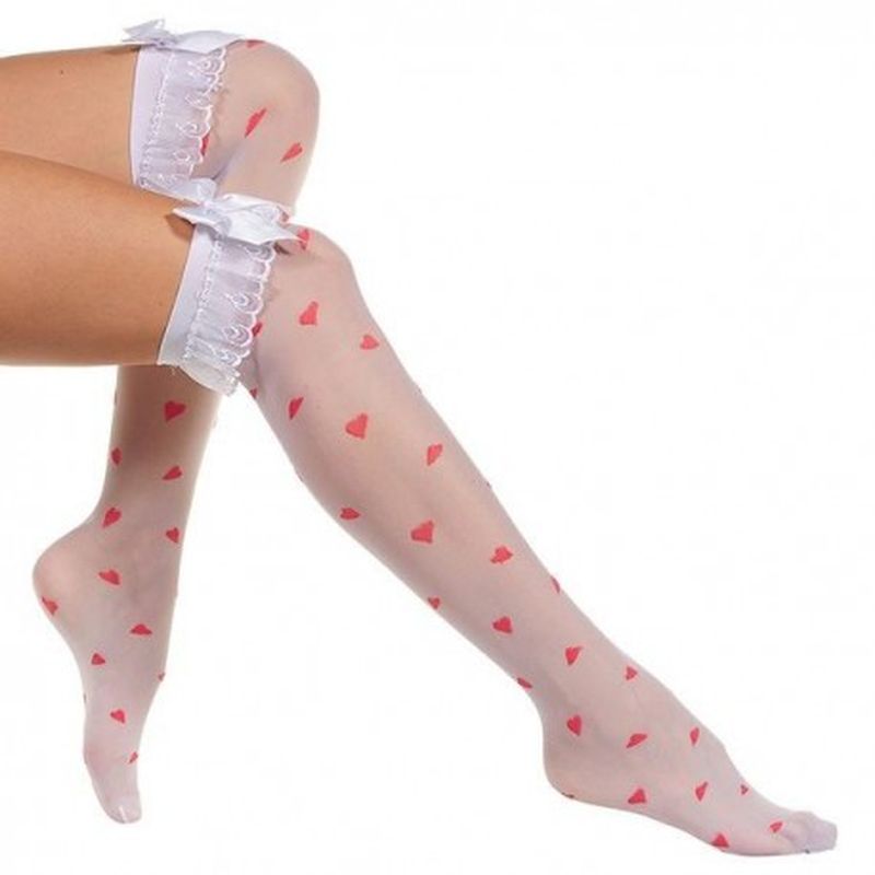 Medias Phoenix marie Blanco