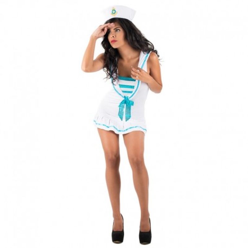 Disfraz Blouse Ellen Blanco