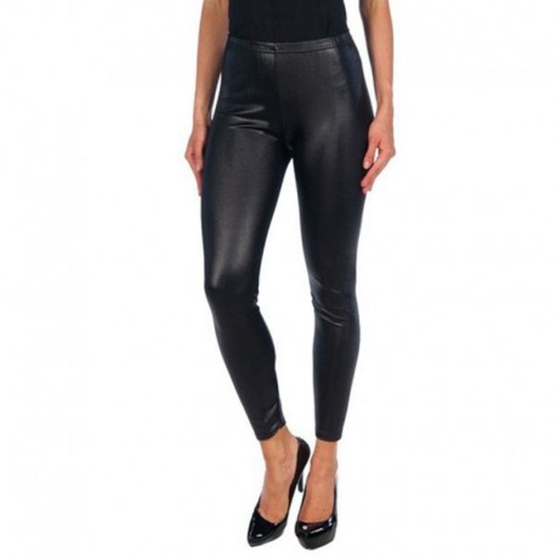 Legging negro estilo vinilo