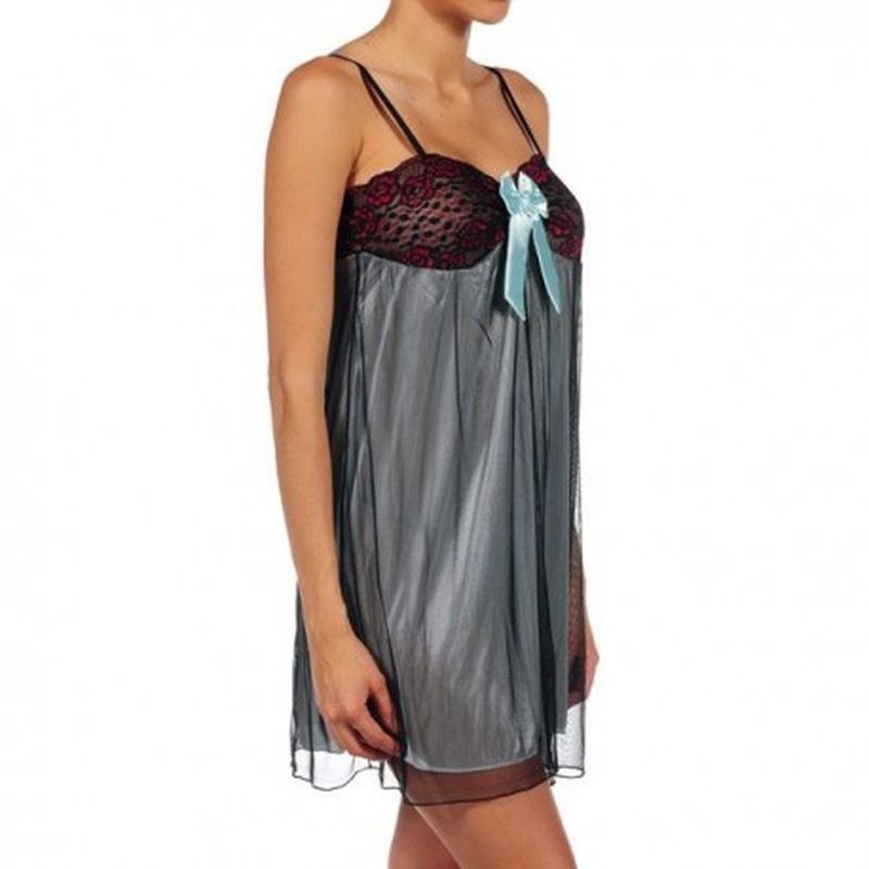 Picardías Brillit Gris