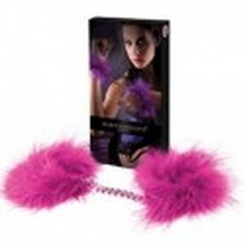 ESPOSAS DE PLUMAS MARABÚ LILA