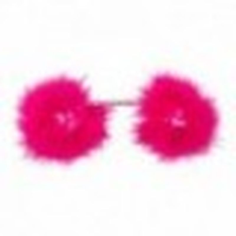 ESPOSAS DE PLUMAS MARABÚ FUCSIA