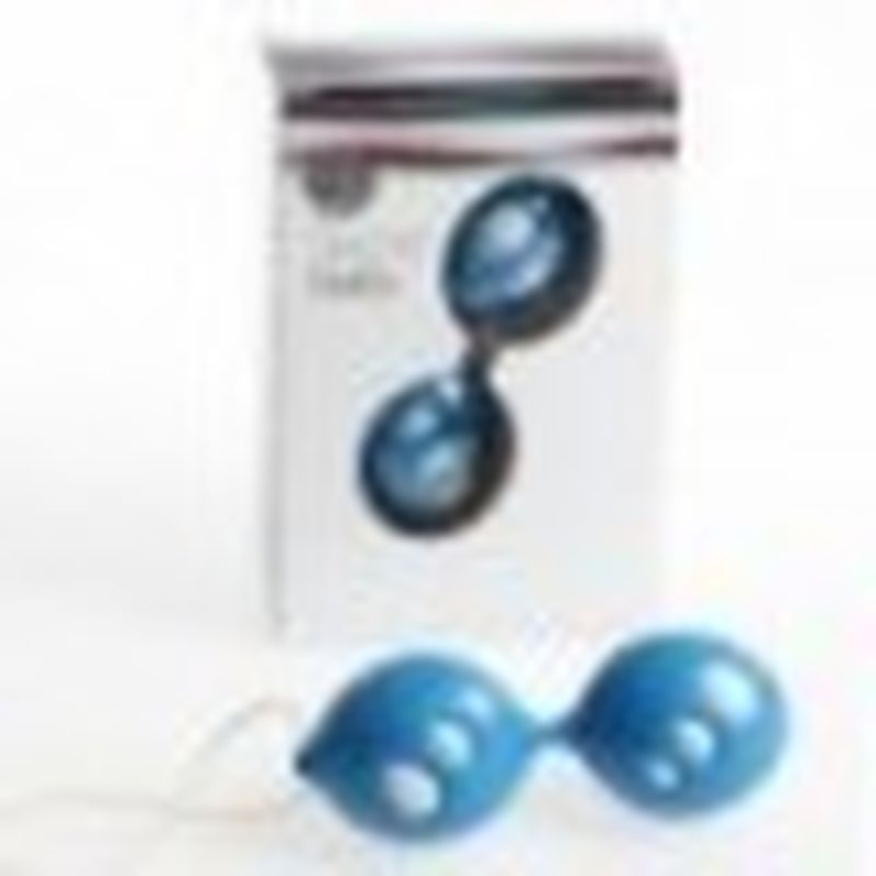 SECRET BALLS: BOLAS CHINAS OVALOS azul