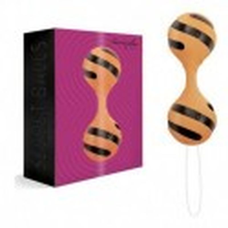 SECRET BALLS: BOLAS CHINAS ESPIRAL naranja