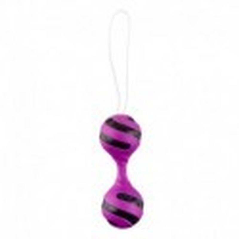 SECRET BALLS: BOLAS CHINAS ESPIRAL morado