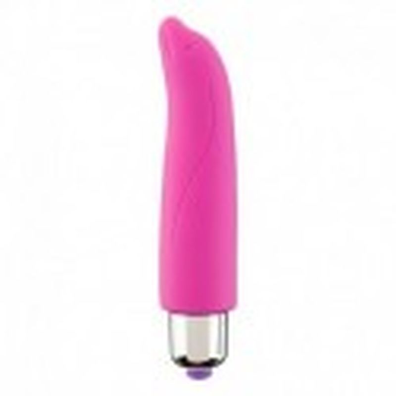 VIBE TENDER PLACER 4 velocidades., 11 cm. FUCSIA