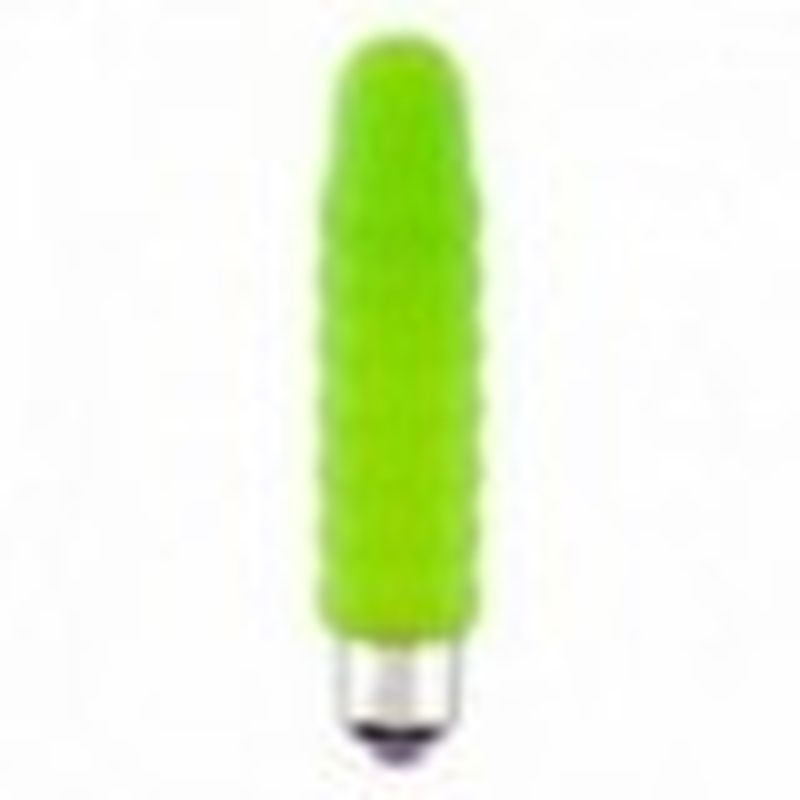 VIBRADOR ONDAS DE PLACER 4 veloc., 11 cm. VERDE