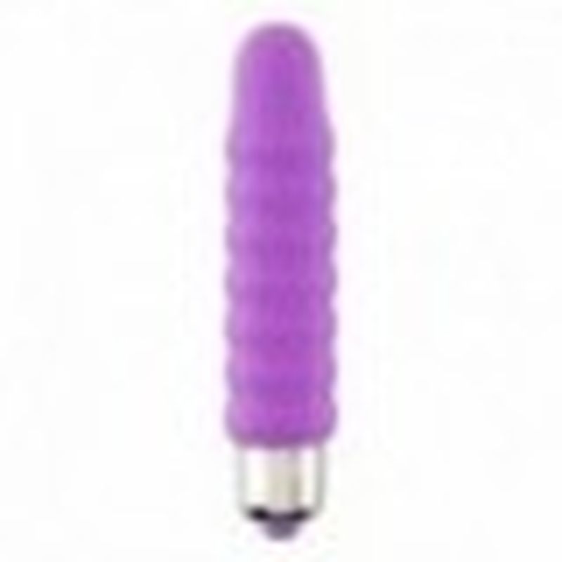 VIBRADOR ONDAS DE PLACER 4 veloc., 11 cm. MORADO