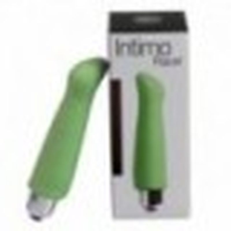 VIBRADOR INTIMO PLACER 4 veloc., 11 cm. VERDE