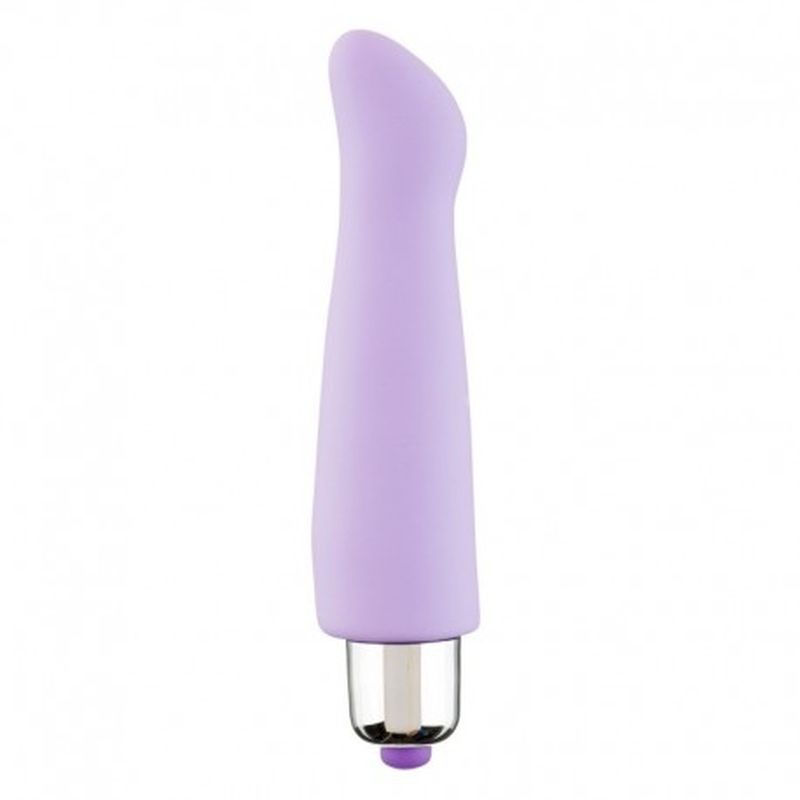 VIBRADOR INTIMO PLACER 4 veloc., 11 cm. LILA