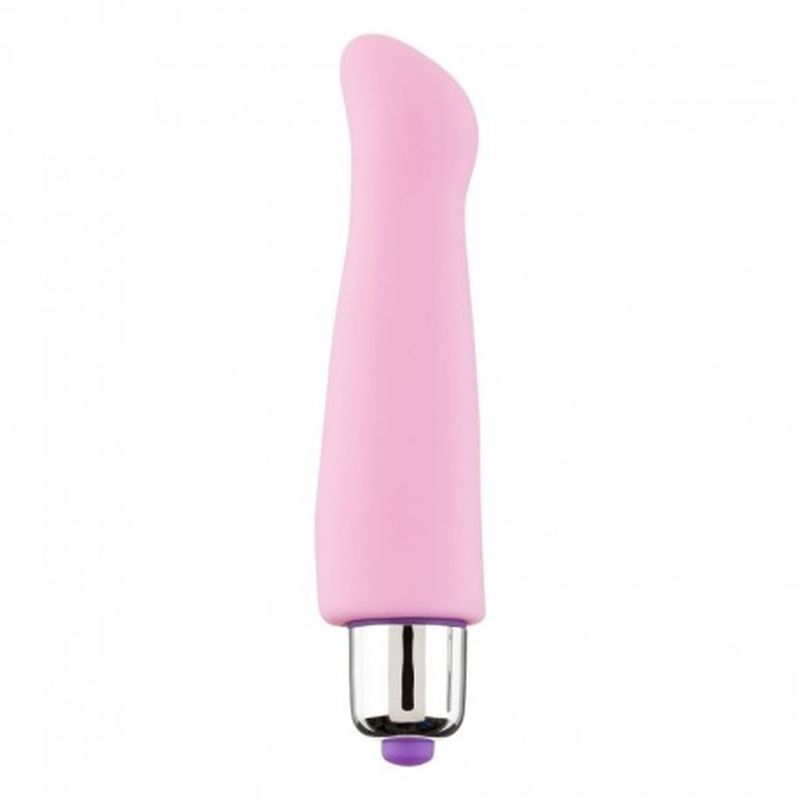 VIBRADOR INTIMO PLACER 4 veloc., 11 cm. ROSA