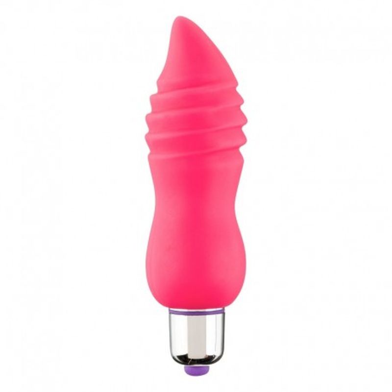 VIBRADOR ENJOY ME 02, 3 veloc.,11 cm. ROJO
