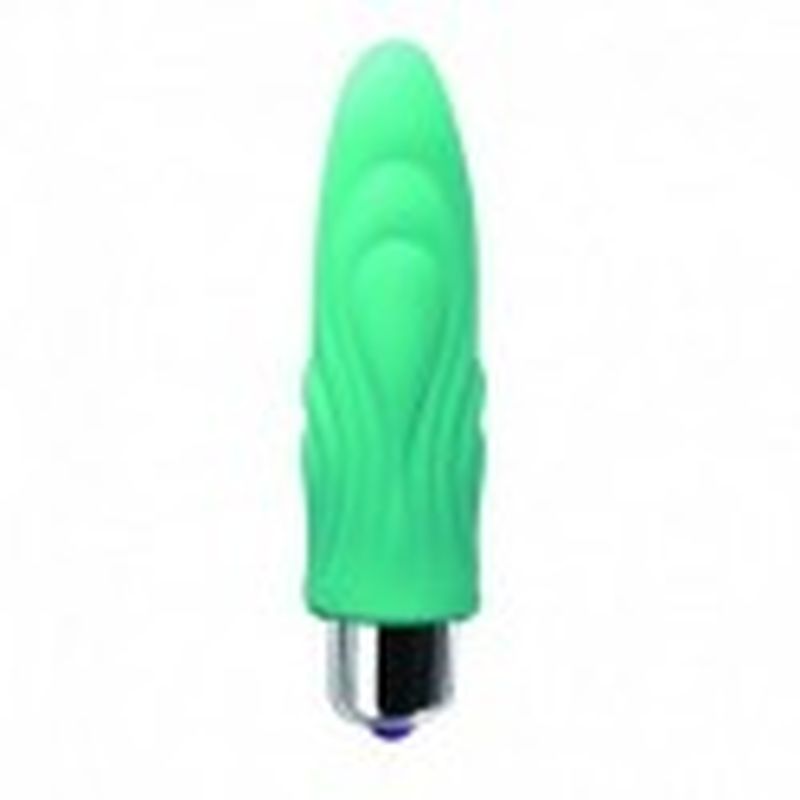 VIBRADOR ENJOY ME 05, 5 veloc.,14 cm. VERDE