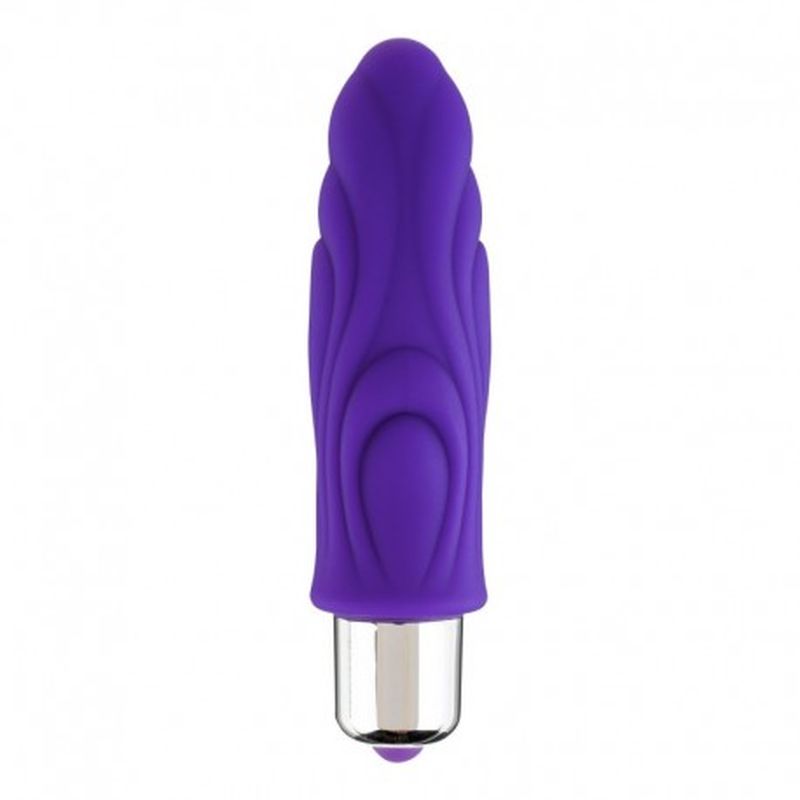 VIBRADOR ENJOY ME 05, 5 veloc.,14 cm. MORADO