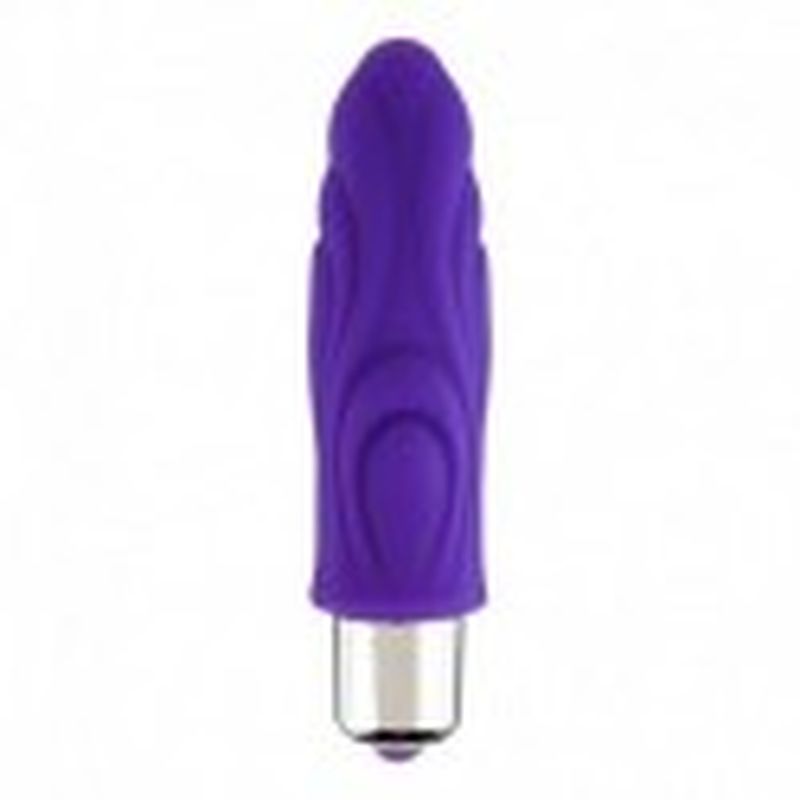 VIBRADOR ENJOY ME 05, 5 veloc.,14 cm. MORADO