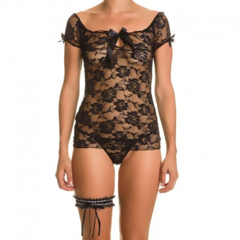 Picardías Dayana Negro