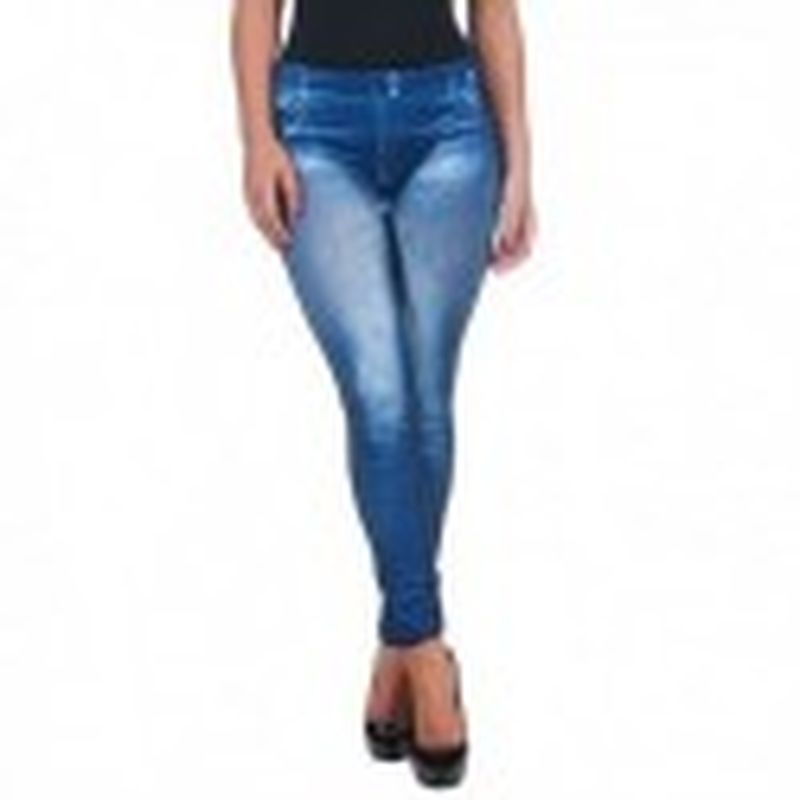 Legging Satinado Azul