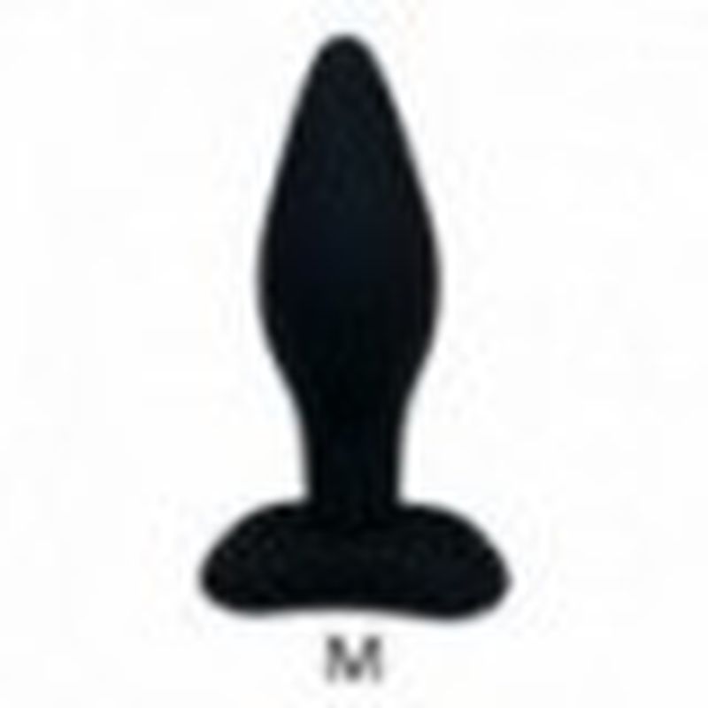 BUTT PLUG M NEGRO