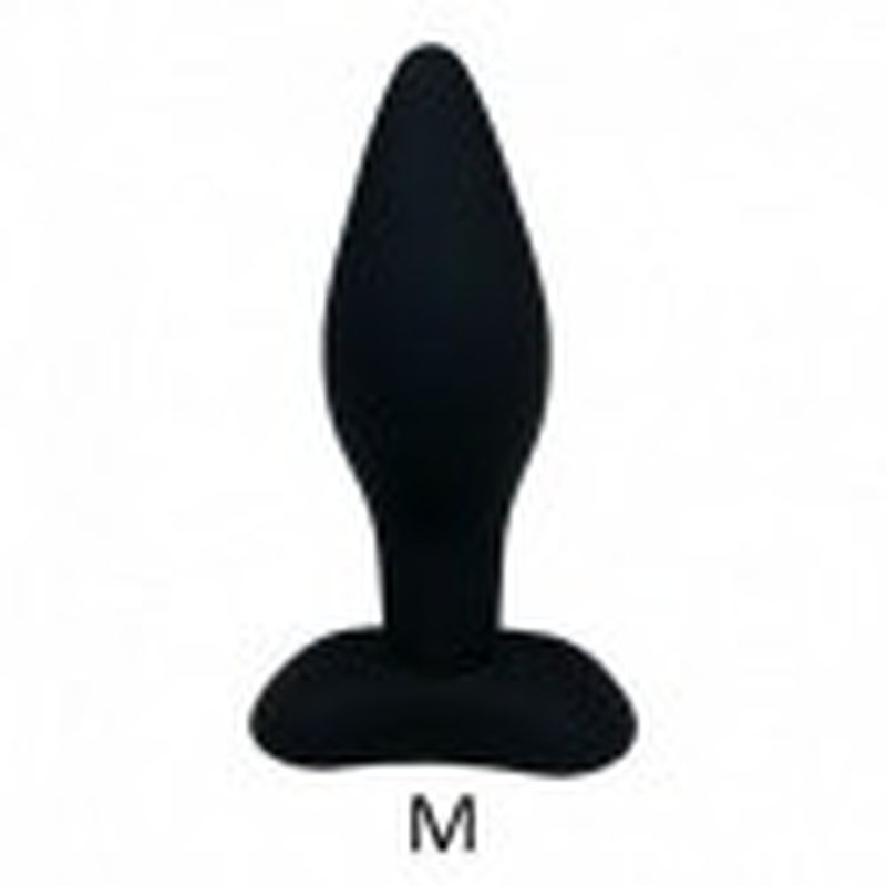 BUTT PLUG M NEGRO