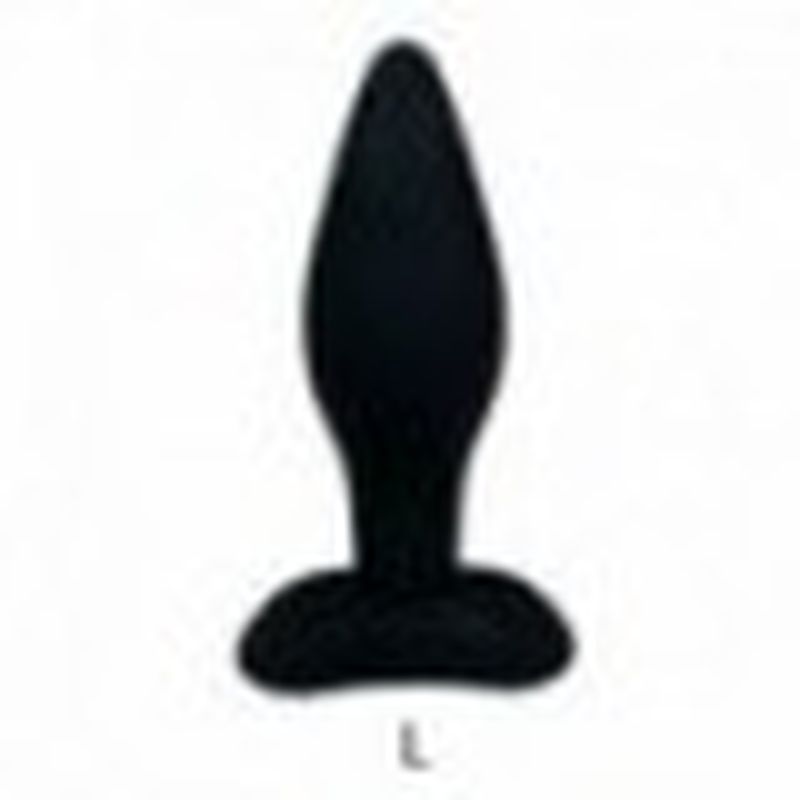 BUTT PLUG L NEGRO