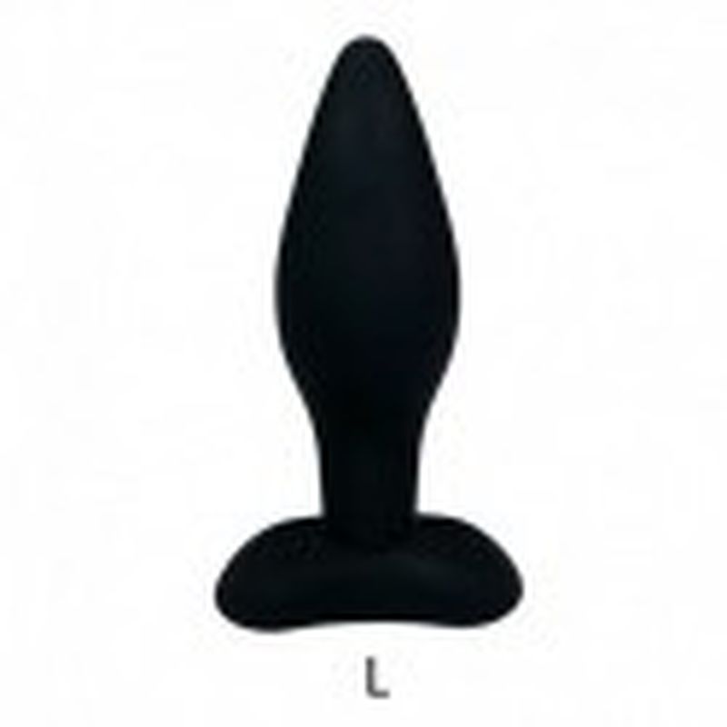 BUTT PLUG L NEGRO