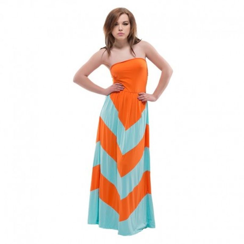 Vestido Corato Naranja